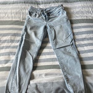 American Eagle Outfitters Light Blue Skinny Jeans